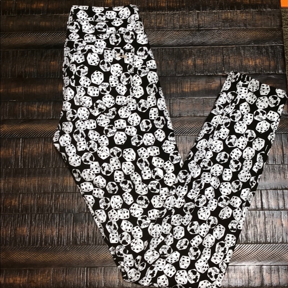 Juicy Couture dice vegas skinny jeans sz 27
